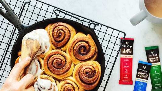 Plant Based Cinnamon Rolls with Pumpkin Spice