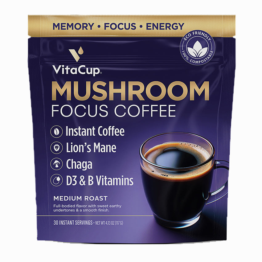 Mushroom Coffee Instant Bag