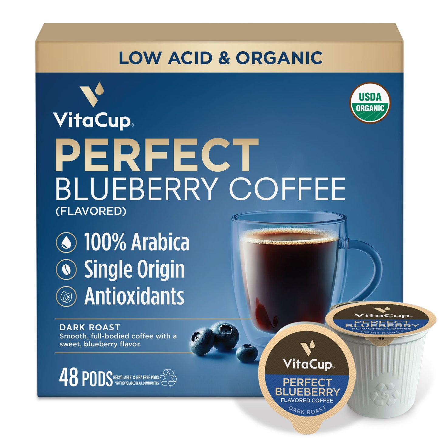 Blueberry Perfect Coffee Pods