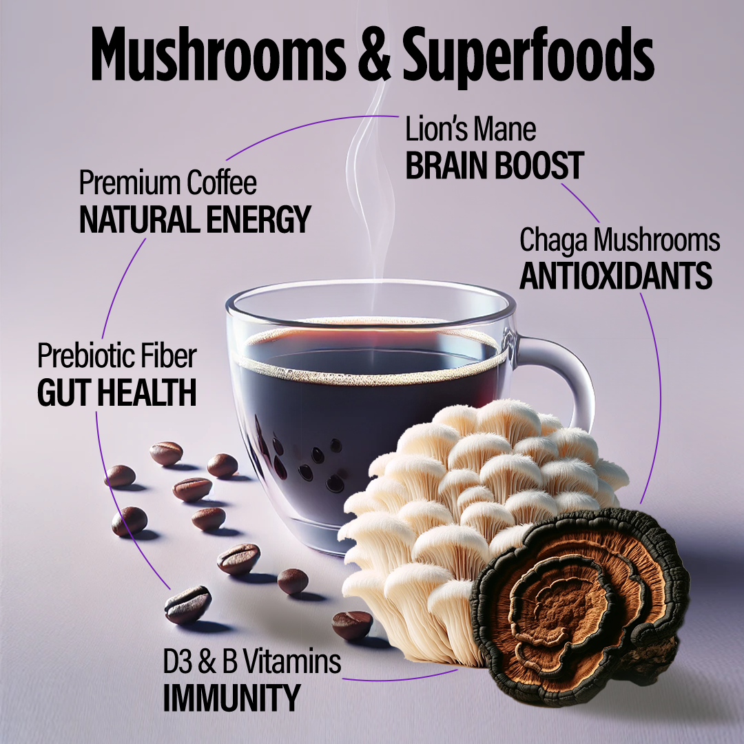 Mushroom Coffee Instant Bag