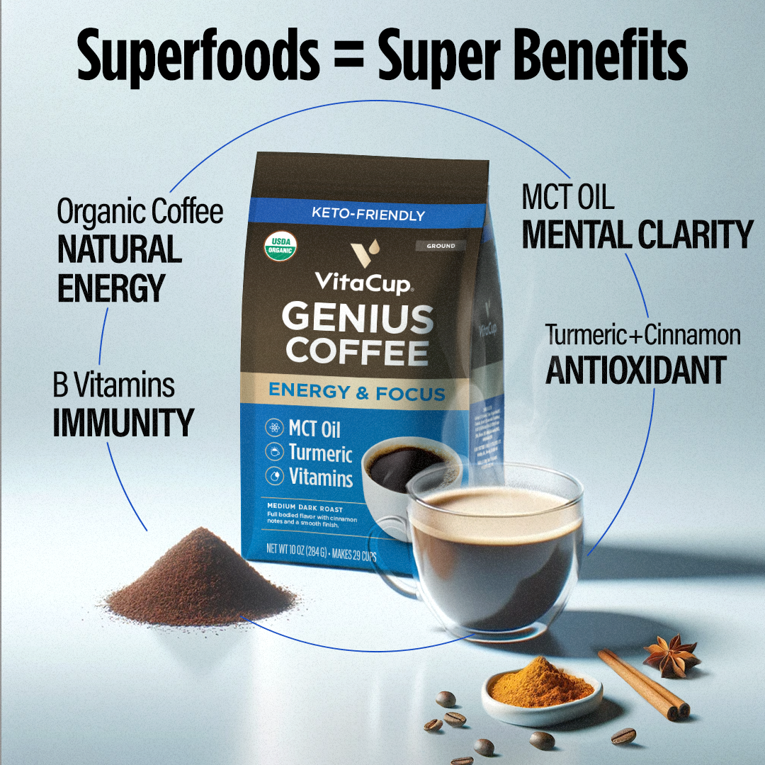 Organic Genius Ground Coffee