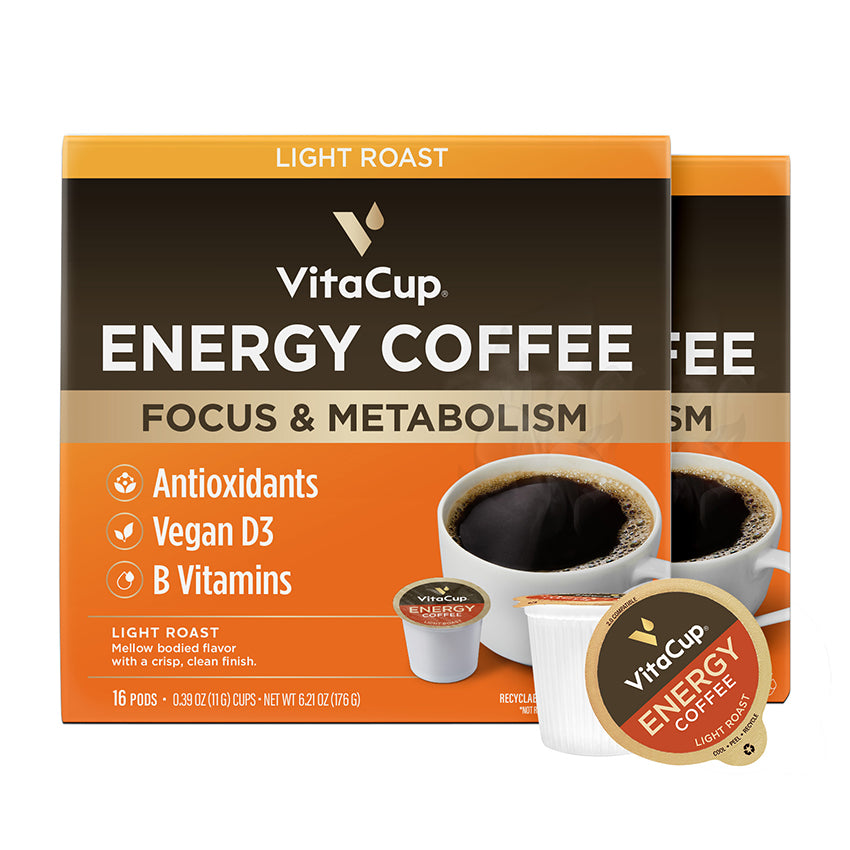 Energy Light Roast Coffee Pods