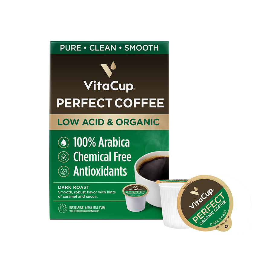 Perfect Low Acid Coffee Pods Sample Pack VitaCup