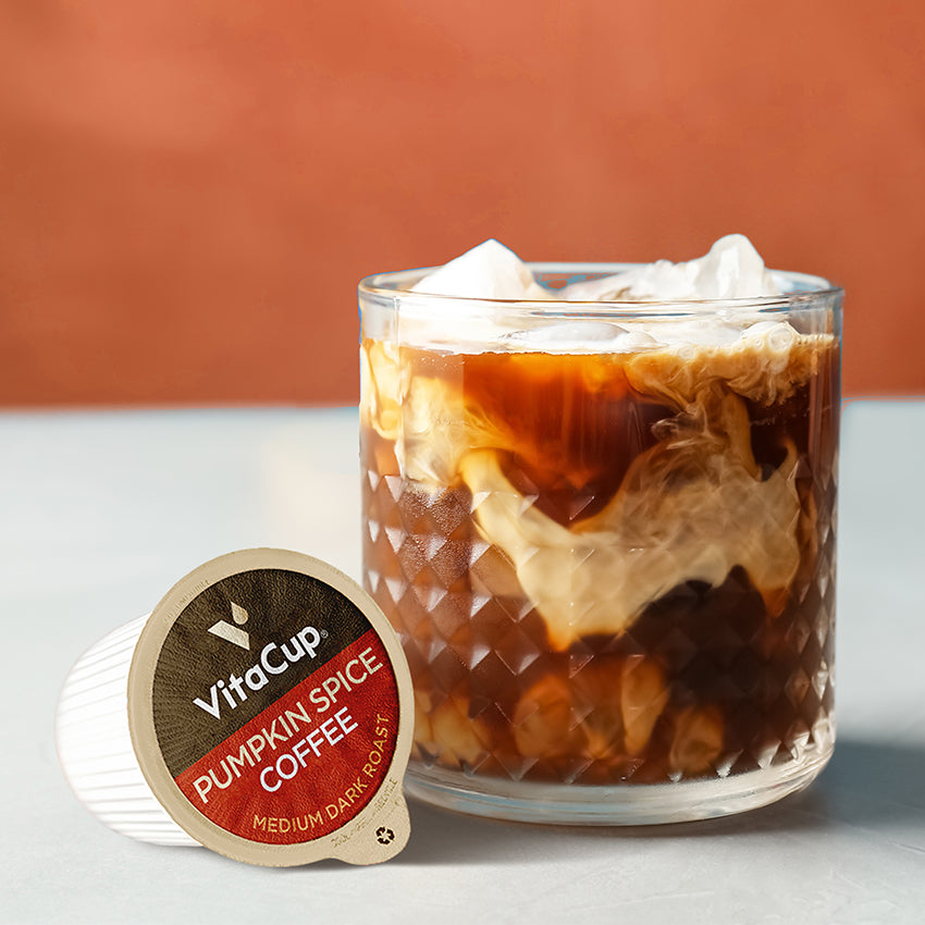 Organic Perfect Pumpkin Spice Coffee Pods (Low Acid, Lab Tested for Mold, Toxins & Pesticides)