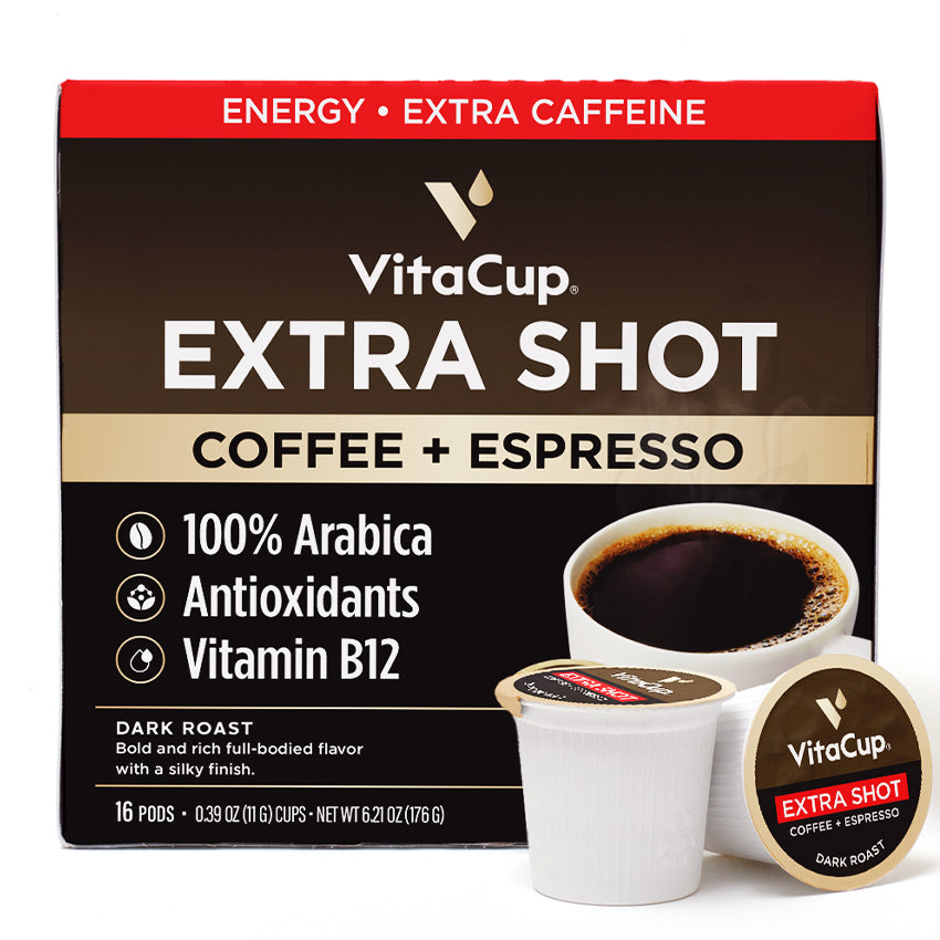 Extra Shot Coffee Pods – VitaCup