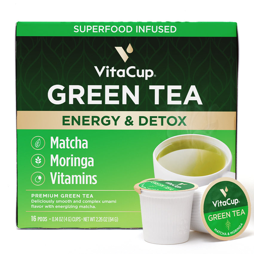 Green Tea: Buy Best Single Serve Infused Green Tea Pods Online 