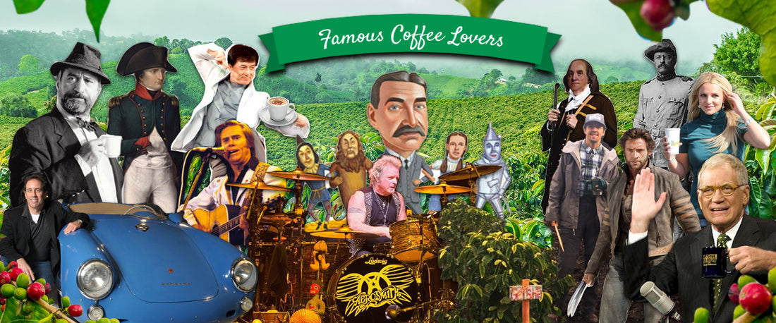 13 Famous Coffee Lovers Throughout History