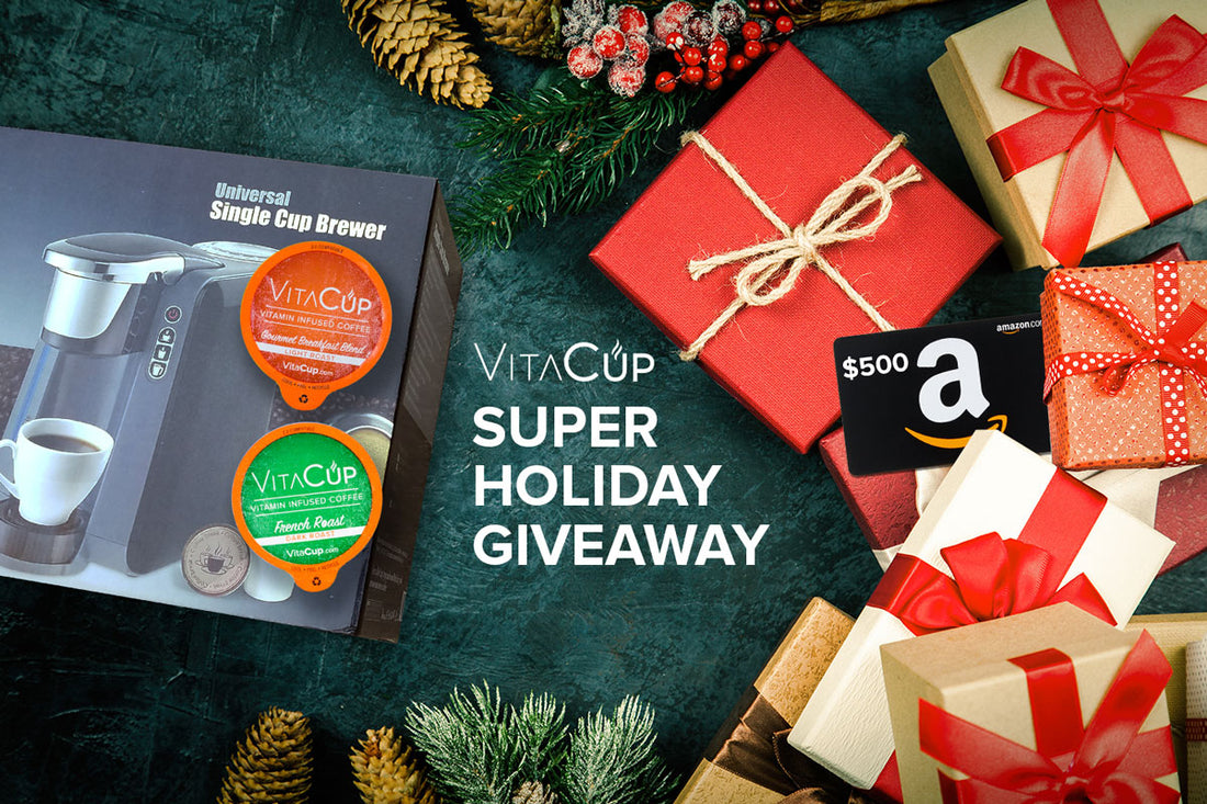 Win our Holiday Brewer, $500 Amazon Gift Card & Coffee Giveaway - Free Sweepstakes!