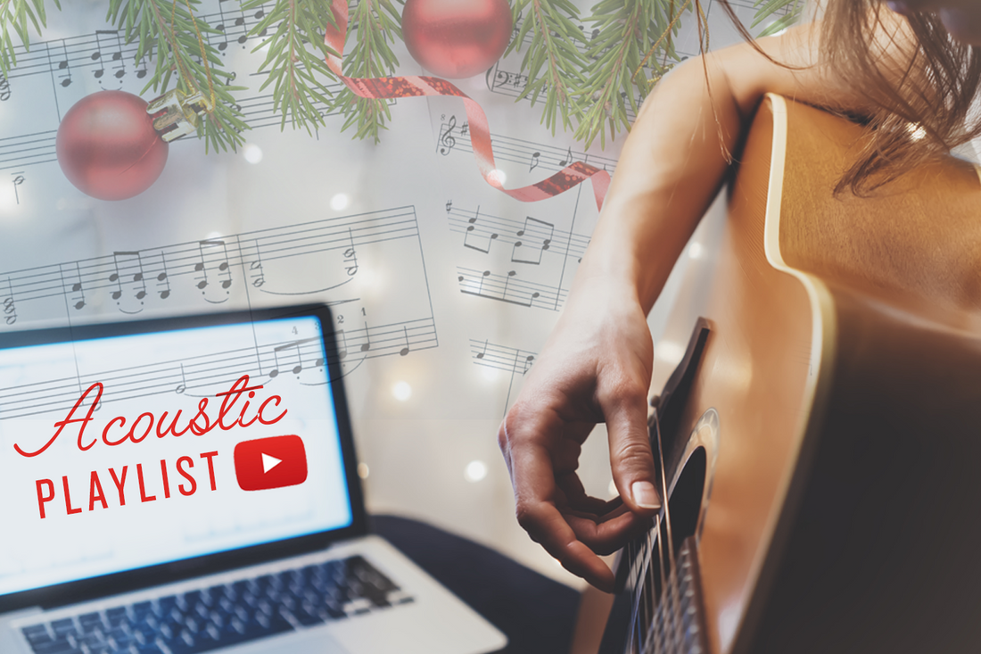 Celebrate the holidays with an acoustic Christmas playlist on YouTube.