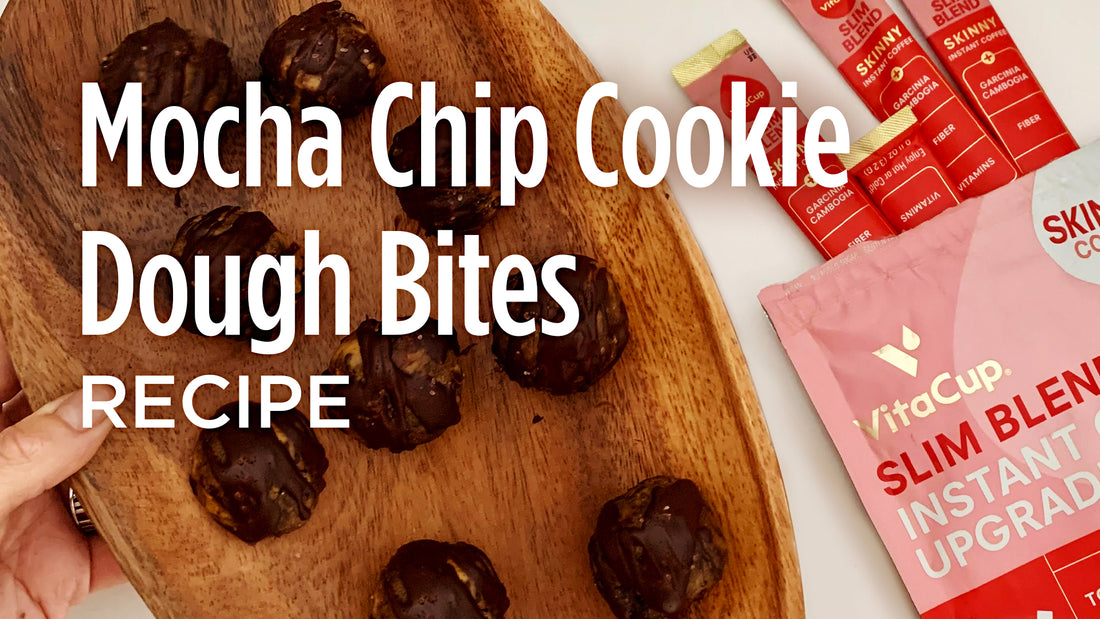 Easy DIY Mocha Chip Cookie Dough Bites