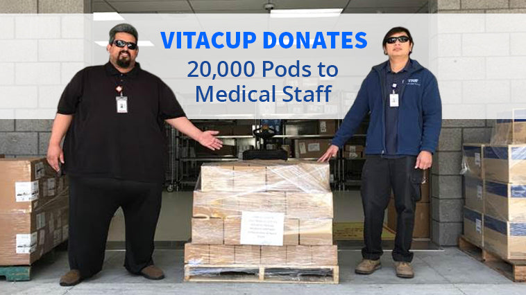 VitaCup Gives Free Coffee To Medical Staff