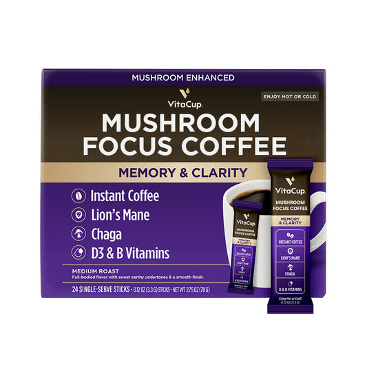 Focus Mushroom Coffee Instant Sticks - Offer