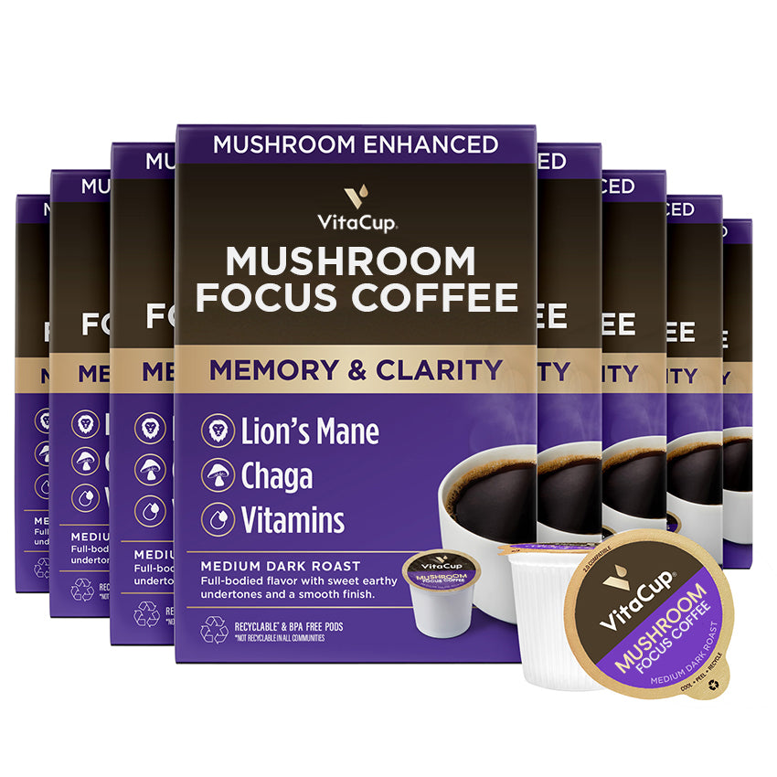 Focus Mushroom Coffee Pods - Offer