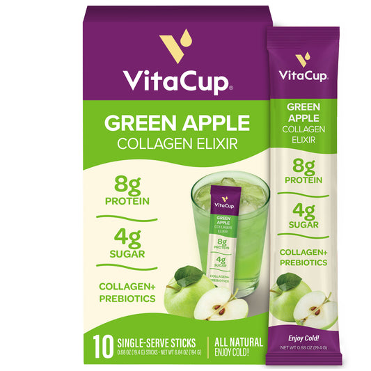 Apple Collagen Elixir Instant Sticks