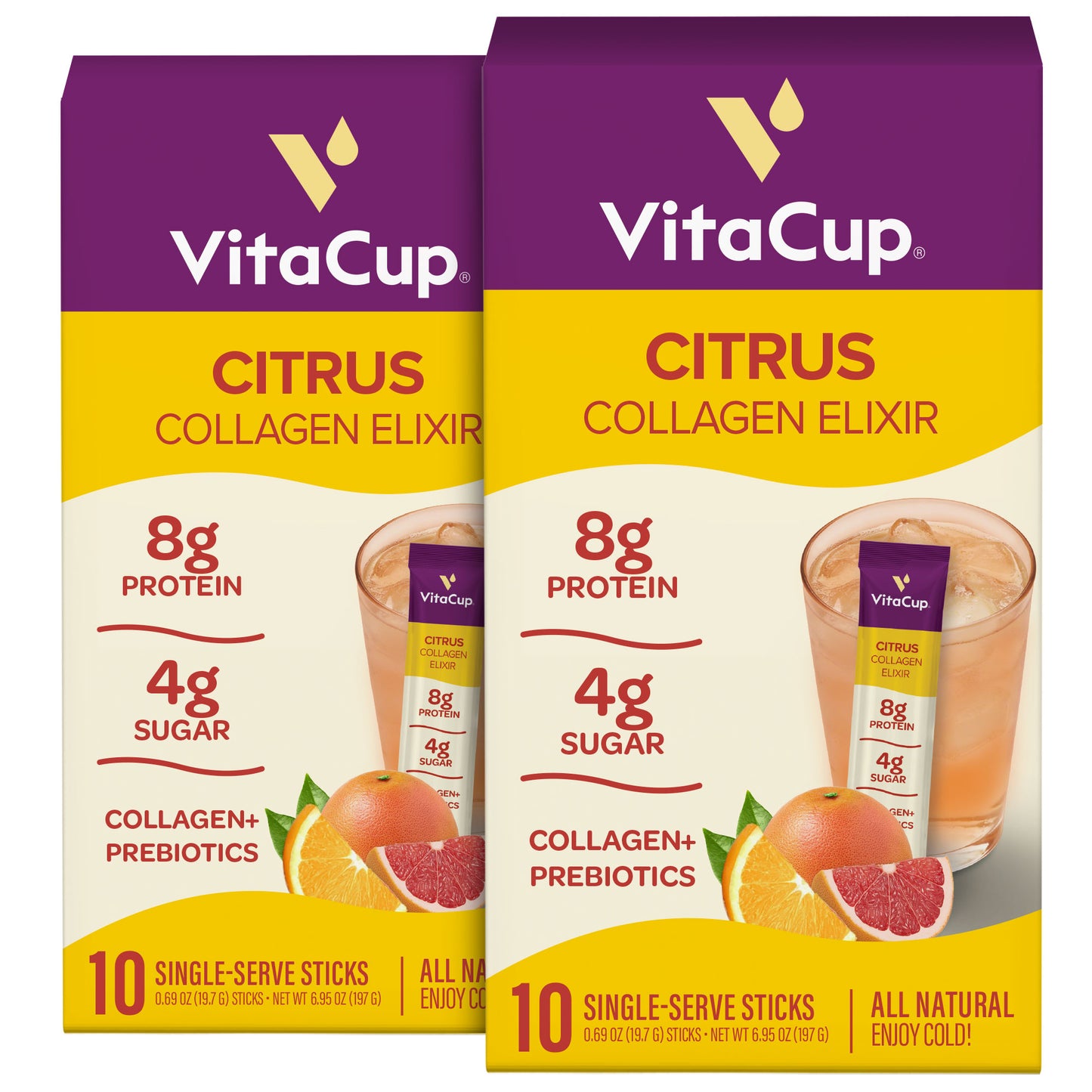 Citrus Collagen Elixir Instant Sticks
