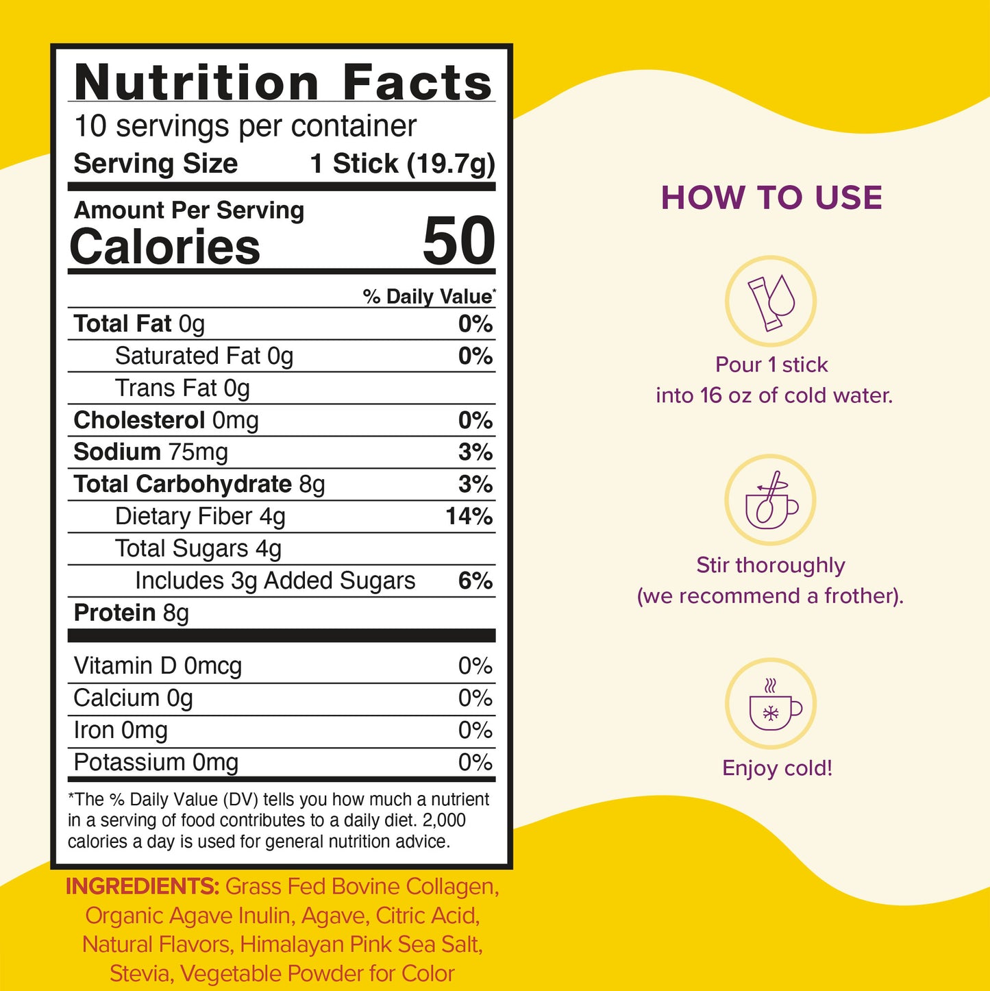 Citrus Collagen Elixir Instant Sticks