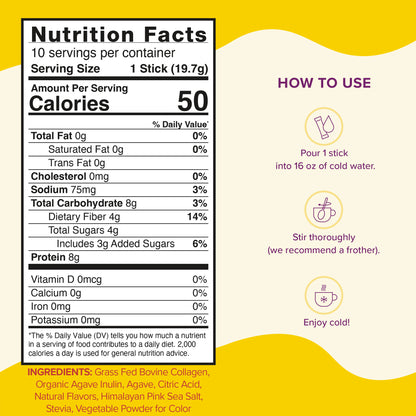 Citrus Collagen Elixir Instant Sticks