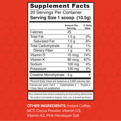 Creatine Coffee Instant Pouch