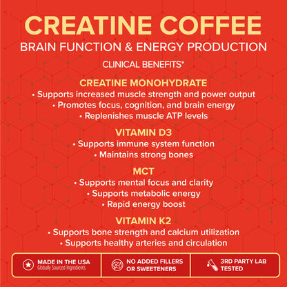 Creatine Coffee Instant Pouch