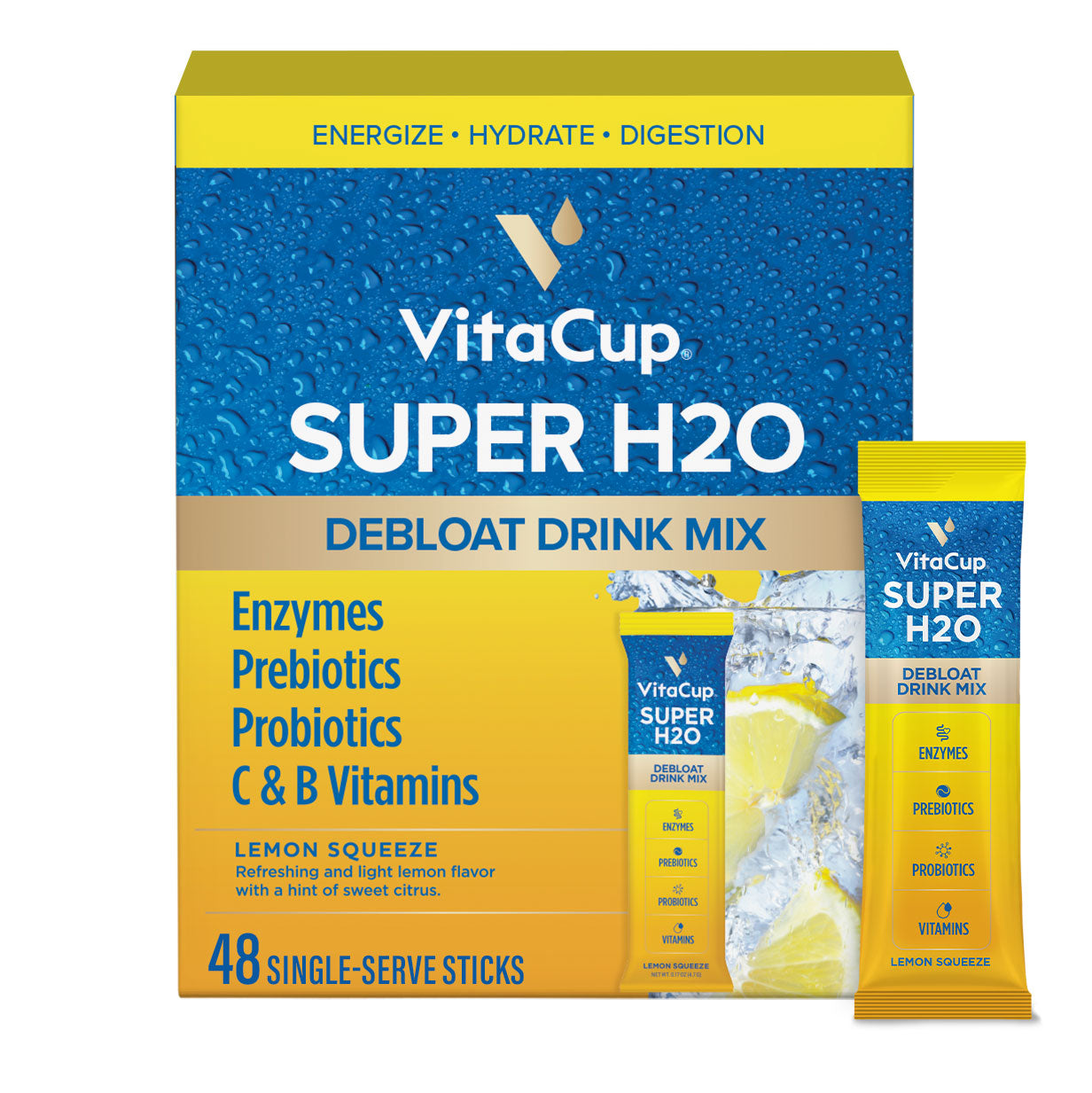Super H2O Debloat Drink Mix