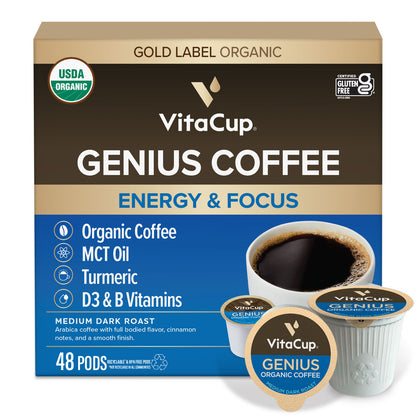 Organic Genius Coffee Pods