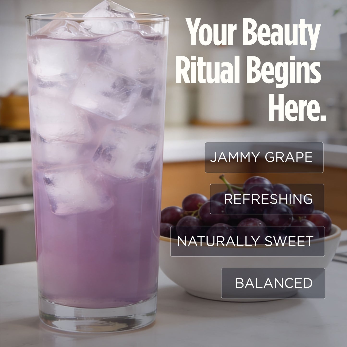 Grape Collagen Elixir Instant Sticks