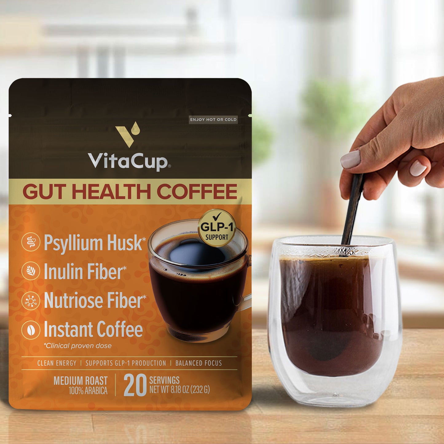 Gut Health Coffee Instant Pouch