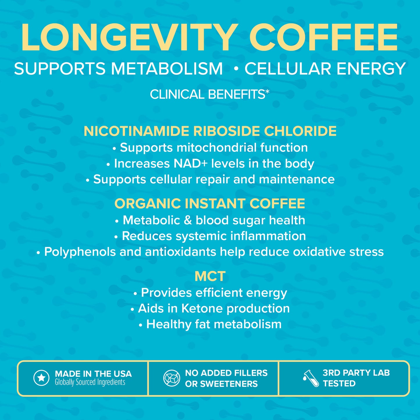 Longevity Coffee Instant Pouch