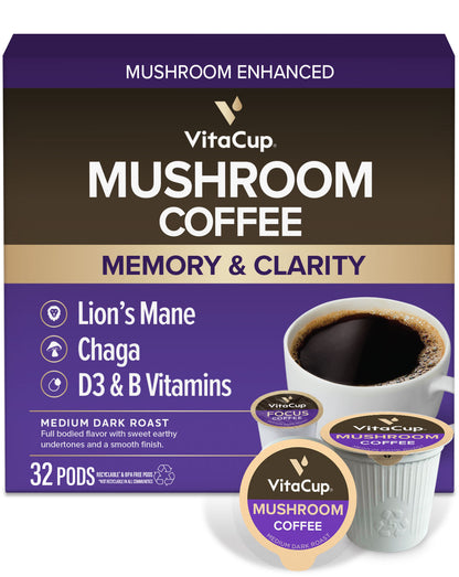 Mushroom Coffee Pods