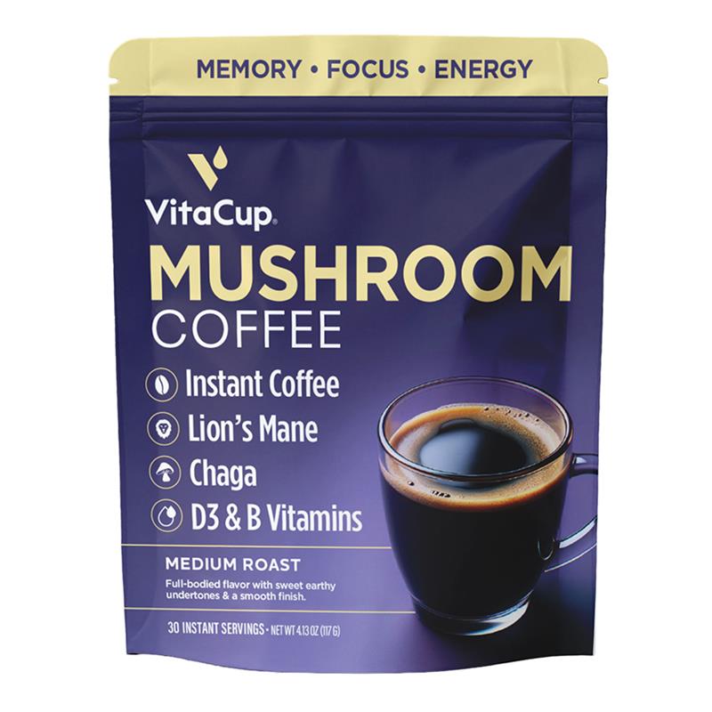 Mushroom Focus Coffee Instant Bulk Bag