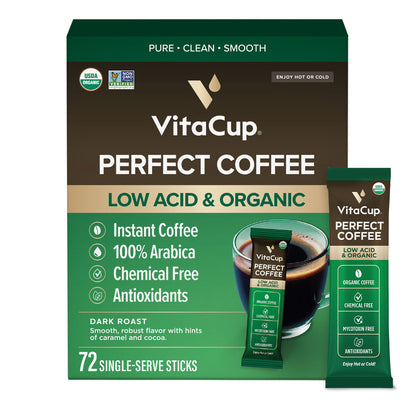 Perfect Low Acid Coffee Instant Sticks