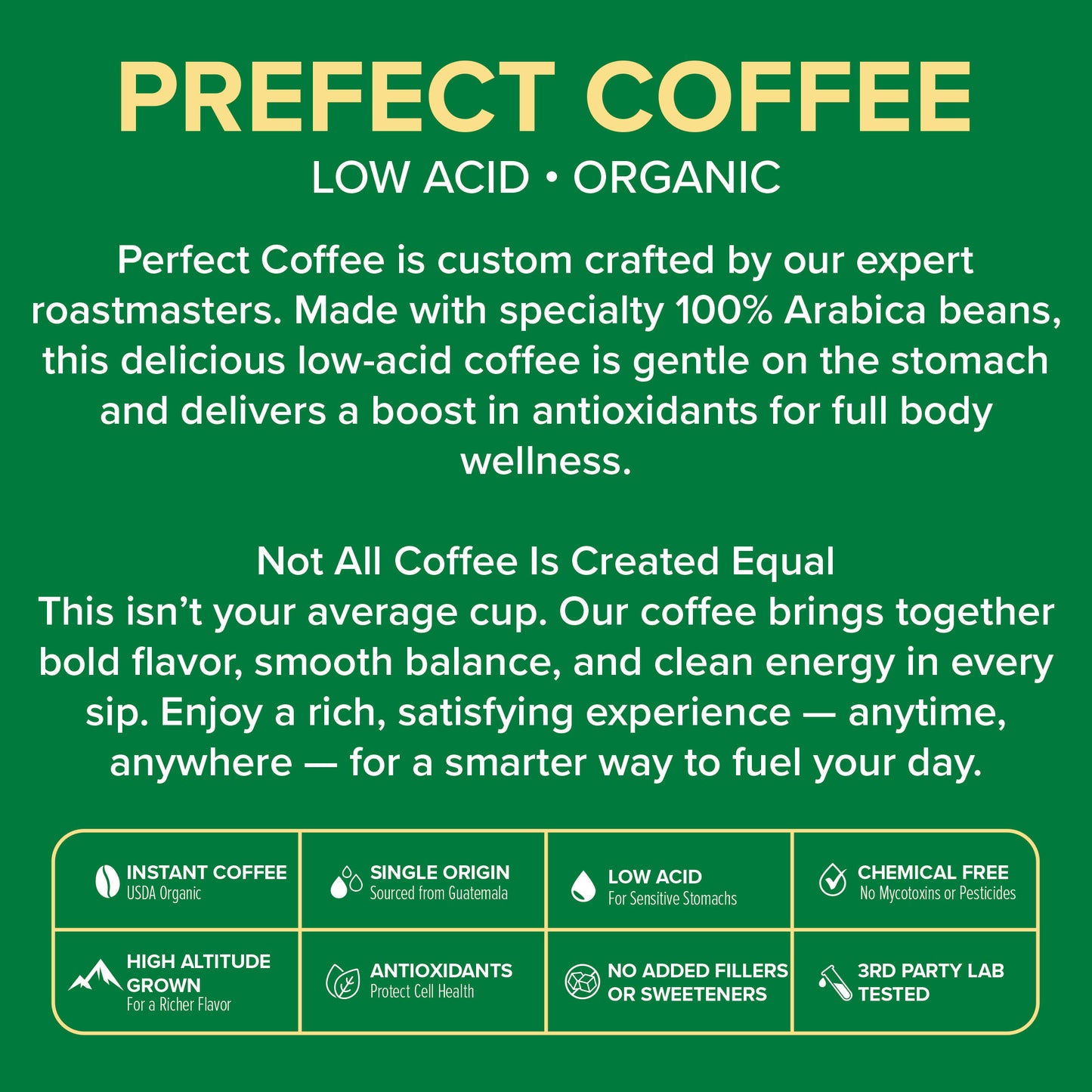 Perfect Coffee Instant Pouch