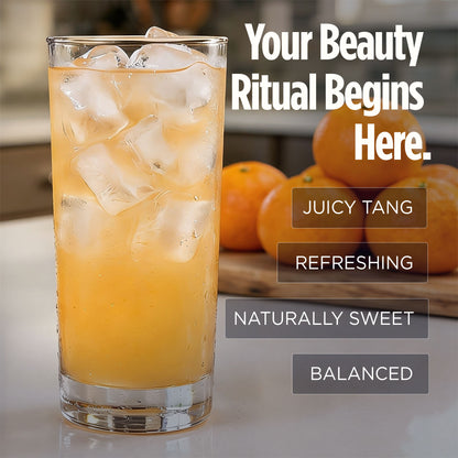 Tangerine Collagen Elixir Instant Sticks