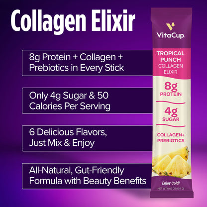 Variety Pack Collagen Elixir Instant Sticks