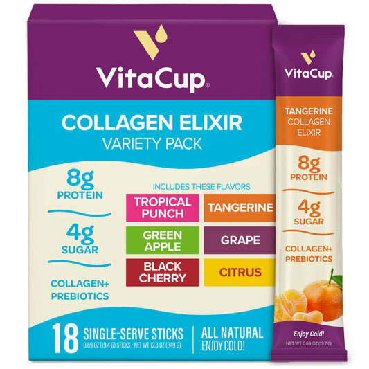 Variety Pack Collagen Elixir Instant Sticks