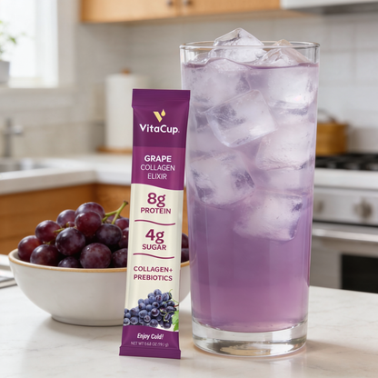Grape Collagen Elixir Instant Sticks