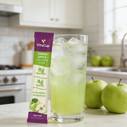 Apple Collagen Elixir Instant Sticks