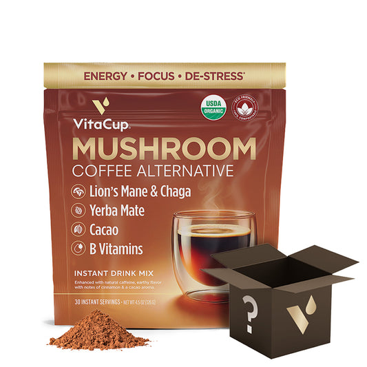 Mushroom Coffee Alternative Instant Bulk Bag + 2 FREE Gifts!