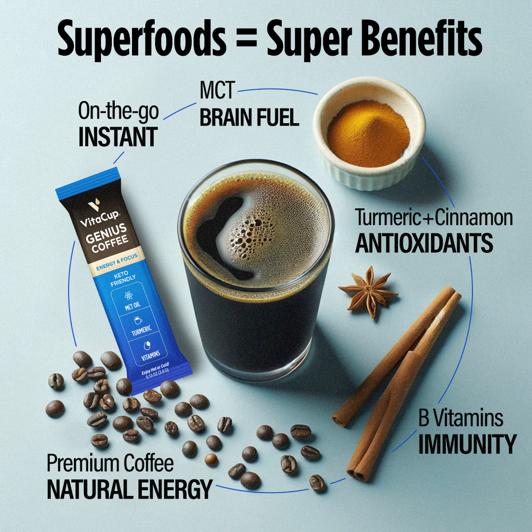 Genius Coffee Instant Sticks