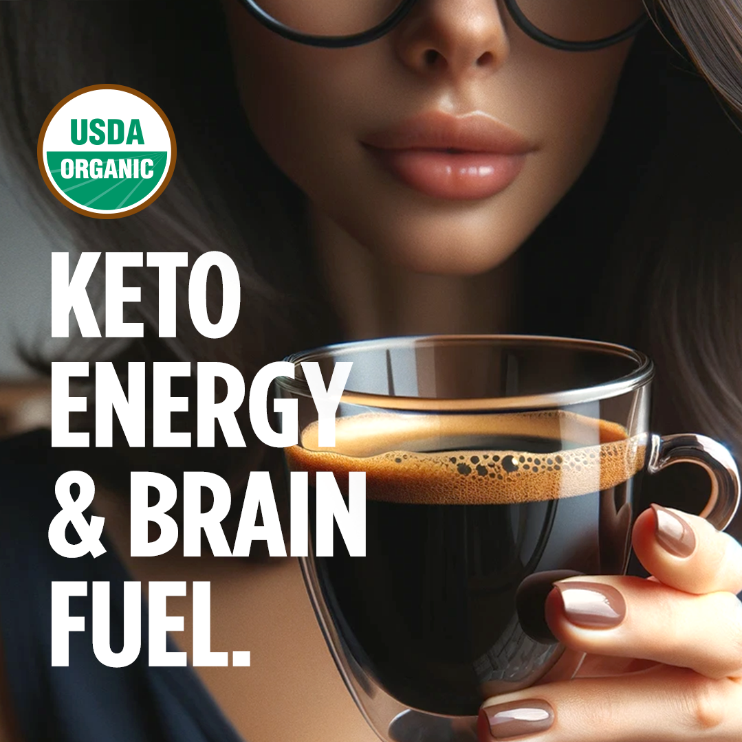 Buy Genius Gold Label Organic Coffee Online, Keto Friendly - VitaCup