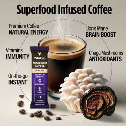 Mushroom Coffee Instant Packets