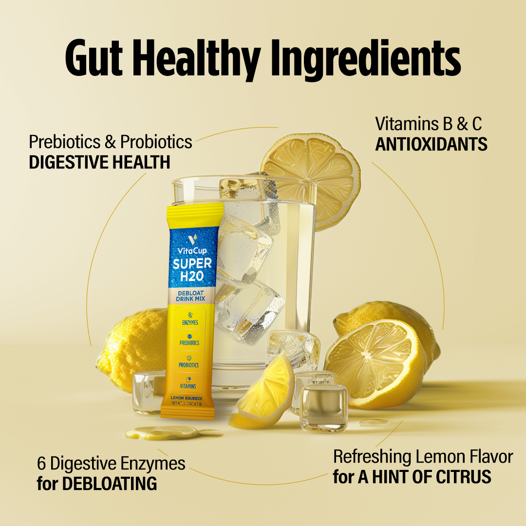 Super H2O Debloat Drink Mix