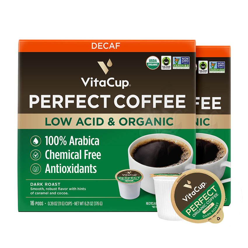 Perfect Decaf Low Acid Coffee Pods