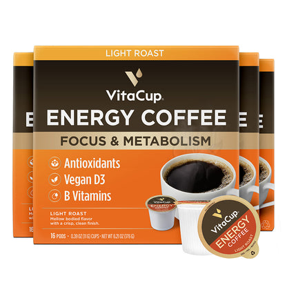 Energy Light Roast Coffee Pods