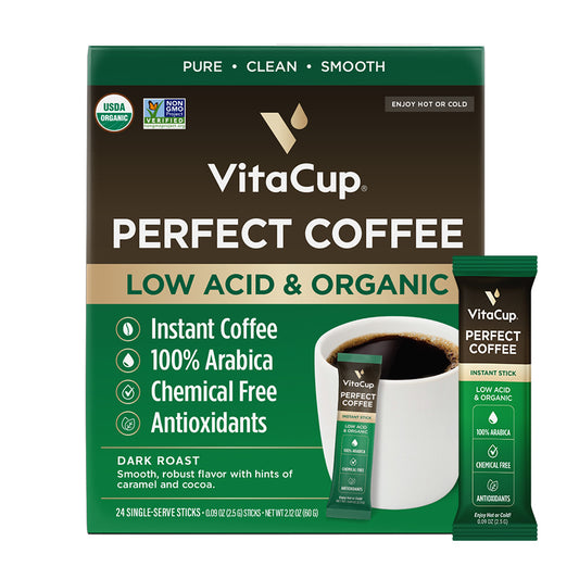 Perfect Low Acid Coffee Instant Sticks