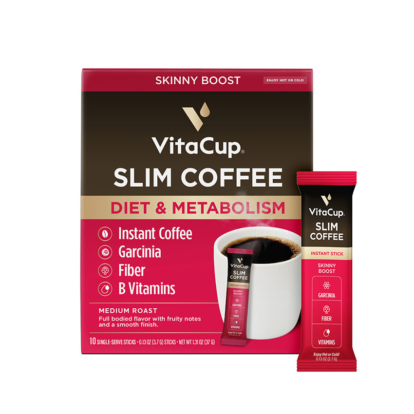 Slim Blend Instant Sticks: Buy Slim Blend Instant Coffee Sticks Online -  Vitacup – VitaCup