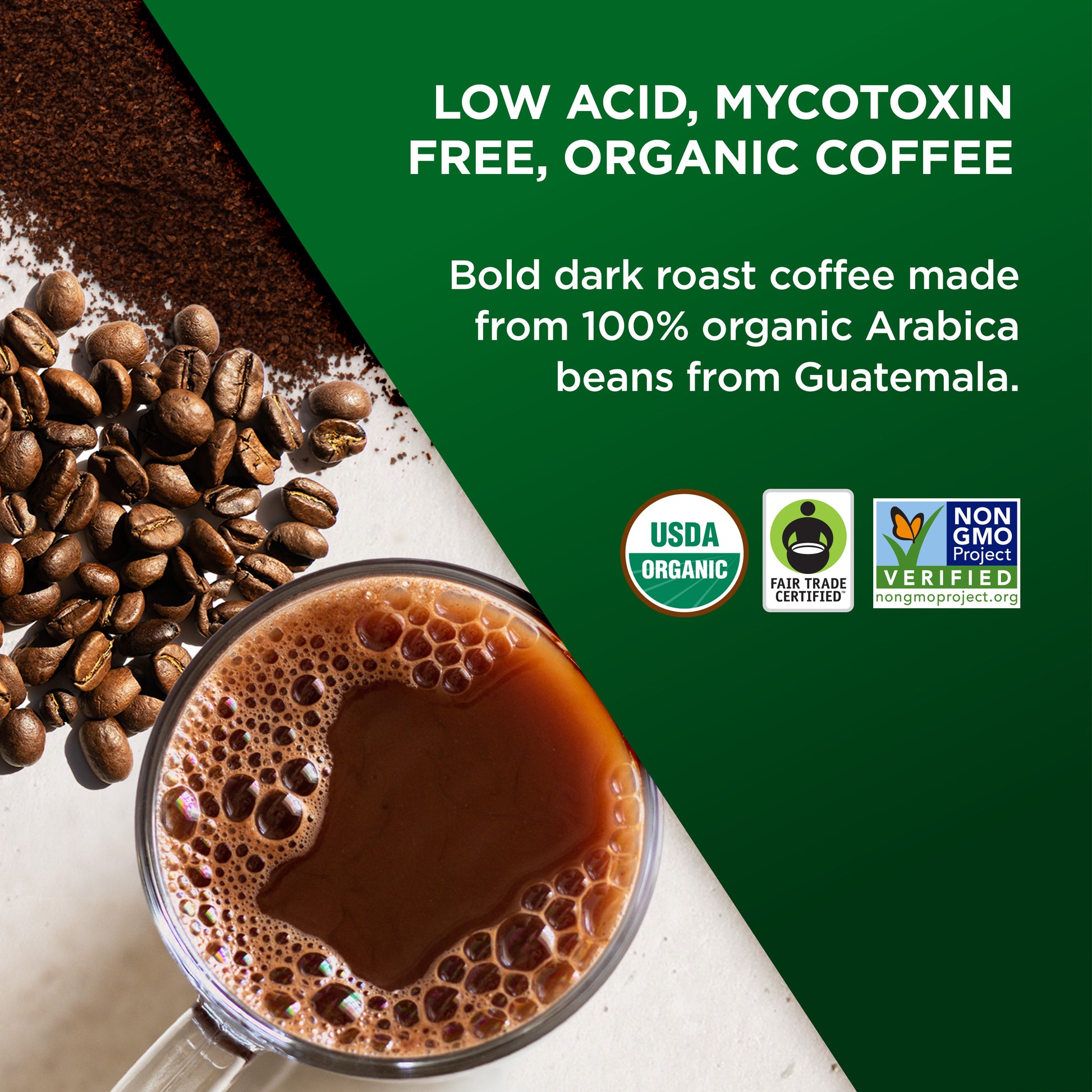 Non clearance acidic coffee