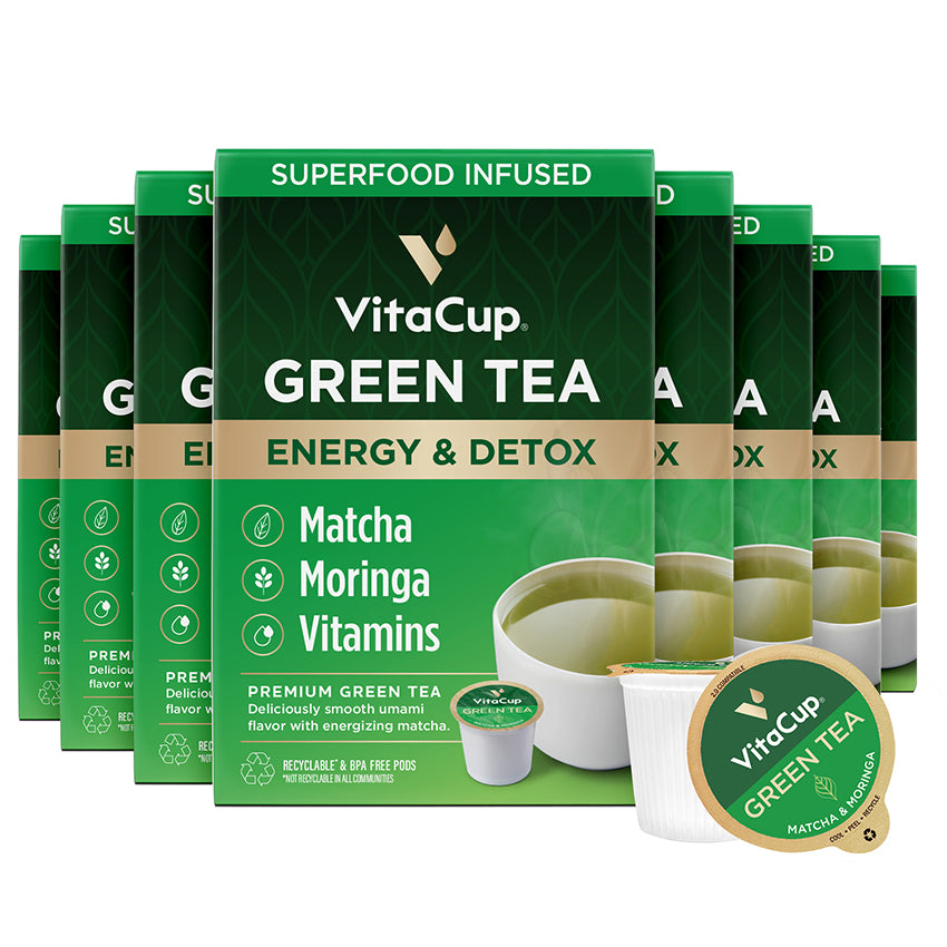 Green Tea: Buy Best Single Serve Infused Green Tea Pods Online