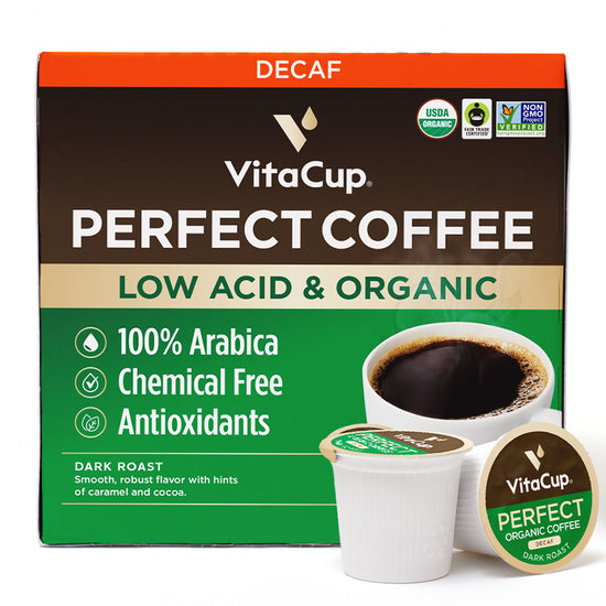 Organic Decaf Perfect Coffee Pods The Best Coffee For Sensitive