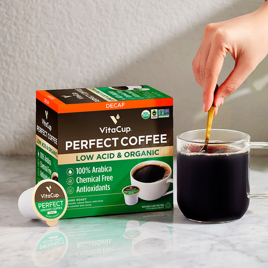 Organic Decaf Perfect Coffee Pods The Best Coffee For Sensitive